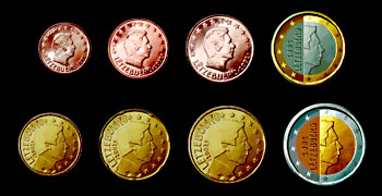 euro geschenk sammlung luxemburg